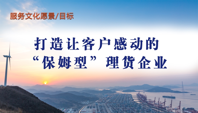 服务文化愿景、目标