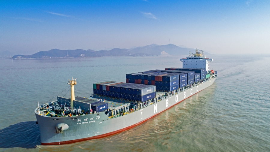 强货源揽取，促流向平衡，确保宁波远洋内贸业务在宁波舟山港吞吐量突破100万TEU