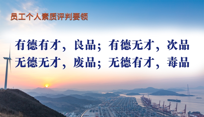 16员工个人素质评判要领